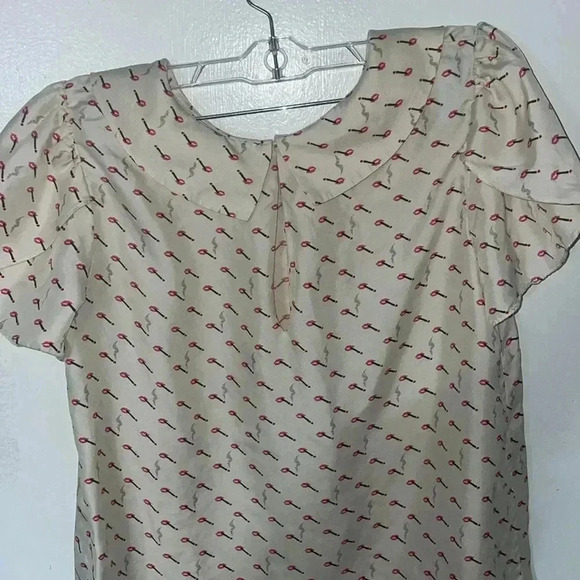 Kate spade 100%silk blouse - Picture 5 of 9